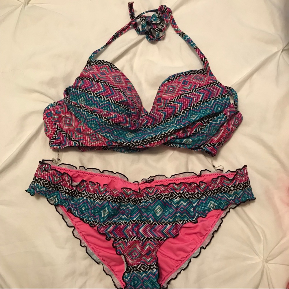 Multi-color swimsuit